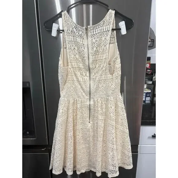 Cream Bohemian Dress - Heartsoul - S - Picture 2 of 4